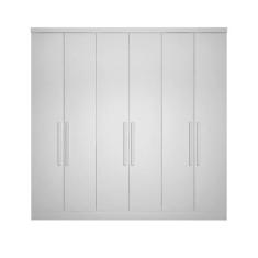 Modulo de Casal Safira para Guarda Roupa em MDF com 6 Portas e 4 Gavet