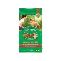 Ração Premium para Cachorro Dog Chow ExtraLife - Filhote Carne Frango 