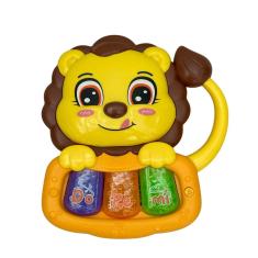 Teclado Bebê Brinquedo Infantil Som Animais Piano Colorido