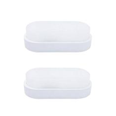 Arandela Branca Externa Led Ip65 8W 720Lm 6500K Ace59 2 Unid