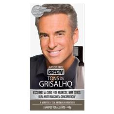 Shampoo Tonalizante Grecin - Tons de Grisalhos Grisalho-Unissex
