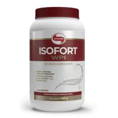 Isofort WPI Whey Isolado 900g Vitafor, Neutro, 900g