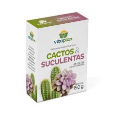 Fertilizante Vitaplan Para Cactos E Suculentas -150G