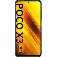 Xiaomi Smartphone Poco X3 NFC 6.67" LCD, 6GB RAM, 64GB, Cobalt Blue - Azul