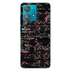 Capa Adesivo Skin006 Verso Para Motorola Edge 40 Neo