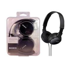 Fones de ouvido Sony Mdr-zx110 estéreo/monitor dobrável – Preto