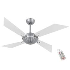 Ventilador Tecno Off Branco 220V E Controle Remoto