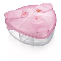 Porta Leite em Pó Rosa 9346 MAM, Rosa