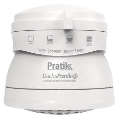 Chuveiro Ducha Pratik 4 Temperaturas, Branco, 110V
