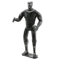 Miniatura De Montar Marvel Avengers Pantera Negra Meta Earth - Metal E