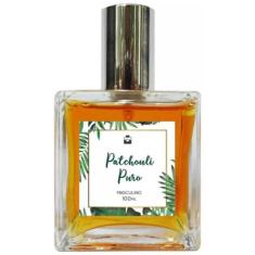 Kit Perfume Patchouli Puro 100Ml Masc. + Spray Portátil 10Ml - Essênci