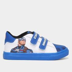 Tênis Infantil Marvel Capitão América Menino-Masculino