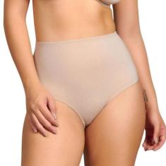 Calça Cintura Alta Duloren 129941 Lycra, Beige foncé, EG