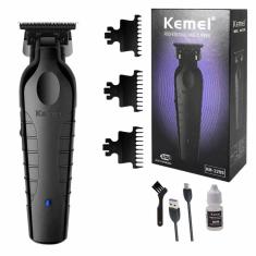 Máquina Cabelo Corte Acabamento Kemei Km-2299