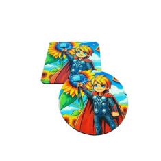 Super Jogo da Memória crianças Baixa Visão Peças grandes - Herois Atip