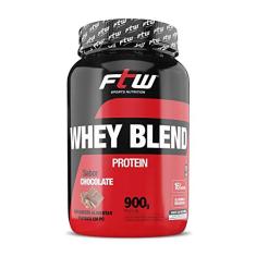 Fitoway WHEY BLEND PROTEIN - 900g SABOR CHOCOLATE, Multicolorido