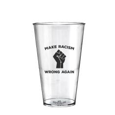 2 Copos Big Drink Personalizados Make Racismo Wrong
