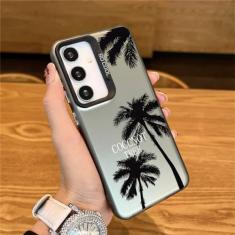 Para Samsung Galaxy S24 S23 S 24 23 Ultra FE Plus Note20 Note 20 Ultra S24Ultra S23Ultra S23FE Capa de telefone fofa, preta, para Samsung Note20 Ultra