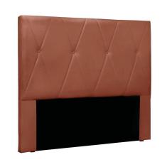 Cabeceira Cama Box Casal 140 Cm Aquilla Veludo S04 - D`rossi Cor Cobre