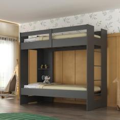 Beliche Juvenil Savana 1 Prateleira Espresso Móveis Grafite