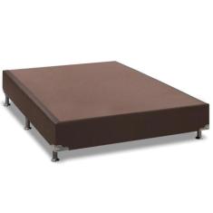 Cama Box Base Universal Casal Americana Courano Brown (138x188x23) - O