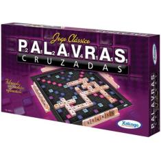 Jogo Palavras Cruzadas Tabuleiro - Xalingo