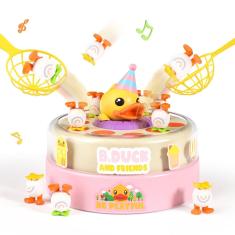 Jogo de tabuleiro BLF FUN B.Duck Catch and Bounce para crianças de 4 a 6 anos