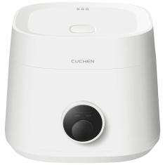 Panela de Arroz Elétrica, 6 Xícaras Cruas, Tampa Removível e Interior Antiaderente, 110V, CUCHEN CRE D0601W, Branca