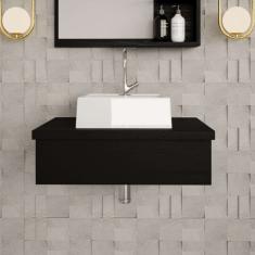 Gabinete de Banheiro Place I Preto