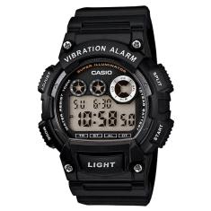 Relógio Casio Masculino Digital Vibration Alarm W-735H-1AVDF