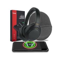 Fones de Ouvido Sem Fio Bluetooth Sony WH-1000XM4 - Pretos