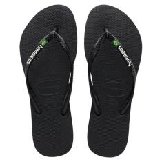Chinelo Havaianas Slim Brasil Preto-Unissex