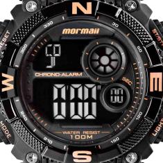 Relógio Mormaii Masculino Ref: Mo12579d/8j Big Case Digital