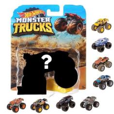 Hot Wheels Carrinho 1/64 Monster Truck Surpresa Mattel Fyj44/Hgc97 Nov