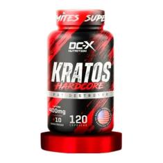 Kratos Hardcore Dc-X Nova Fórmula 120 Cápsulas  - Dcx Nutrition
