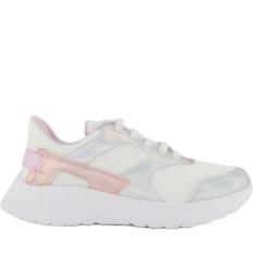 Tênis Klin Freedom Juvenil Holográfico Branco e Lilas