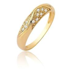 Anel Feminino Com Pedras Aparador Ouro Puro 18k A209 - MAEHLER JOIAS, 