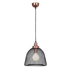 Pendente Bella Iluminação Copper No Voltagev Cobre/ Preto