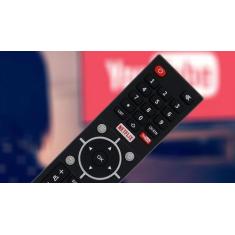 Controle Remoto TV LED Semp CT-6810 Com Netflix E Youtube (Smart TV) -