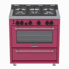 Fogao a Gas 5 Bocas Venax Temis Pink 127V