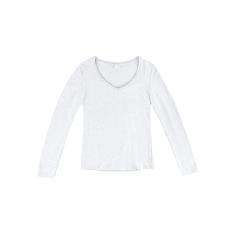 Blusa Hering Básica Slim Manga Longa Feminina-Feminino