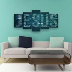 Quadro Decorativo Jesus Escrita Hd 129x61 Quarto Sala