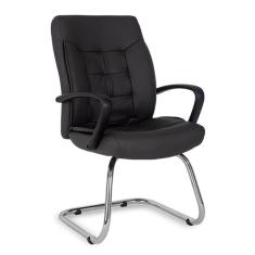 Cadeira Para Sala De Reunião de Escritório Gênova Preto