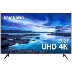 Samsung Smart TV 70&quot; UHD 4K 70AU7700, Processador Crystal 4K, Tela sem limites, Visual Livre de Cabo