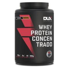 Whey Protein Concentrado Cookies Pote 900G Dux Nutrition