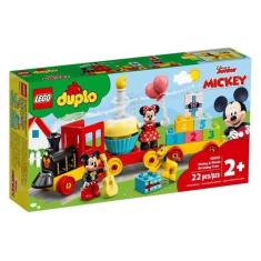 Lego Duplo Trem De Aniversário Mickey E Minnie 2+ 10941