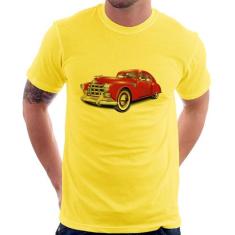 Camiseta Retro Classic Red Car - Foca Na Moda