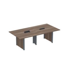 Mesa de Reunião 3200x1400 Mrcpb3214pp Walnut/Grafito