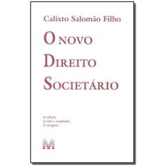 Livro - Novo direito societário - 4 ed./2015