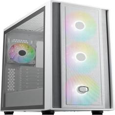 Gabinete cooler master masterbox 600 white - mb600-wgnn-s00